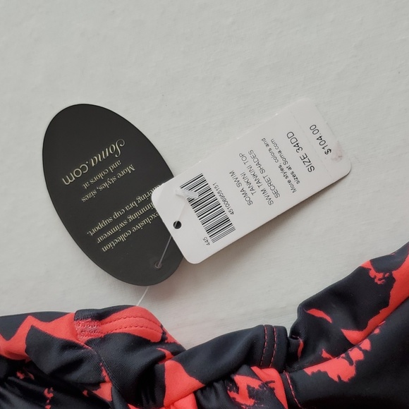 Soma NWT Tankini Top Size 34DD - Picture 4 of 6